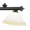 Z-Lite Cordon 3 Light Billiard, Matte Black & Matte Opal 2306-3MB-AMO14 - alternate 3